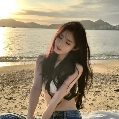 深夜中的企鹅